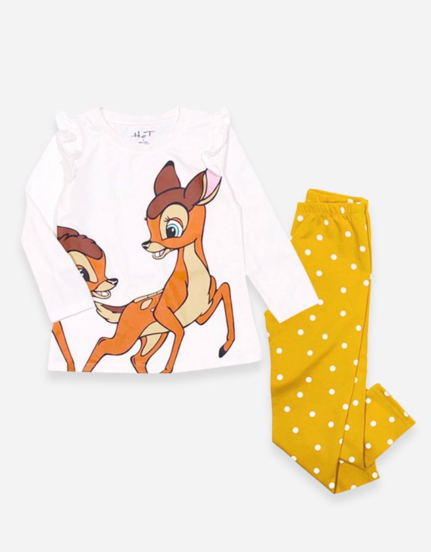  Đồ bộ dài bé gái nai Bambi 