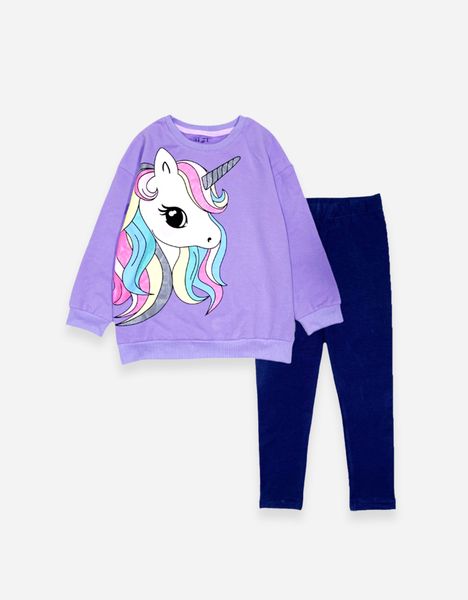  Đồ bộ dài bé gái Unicorn 