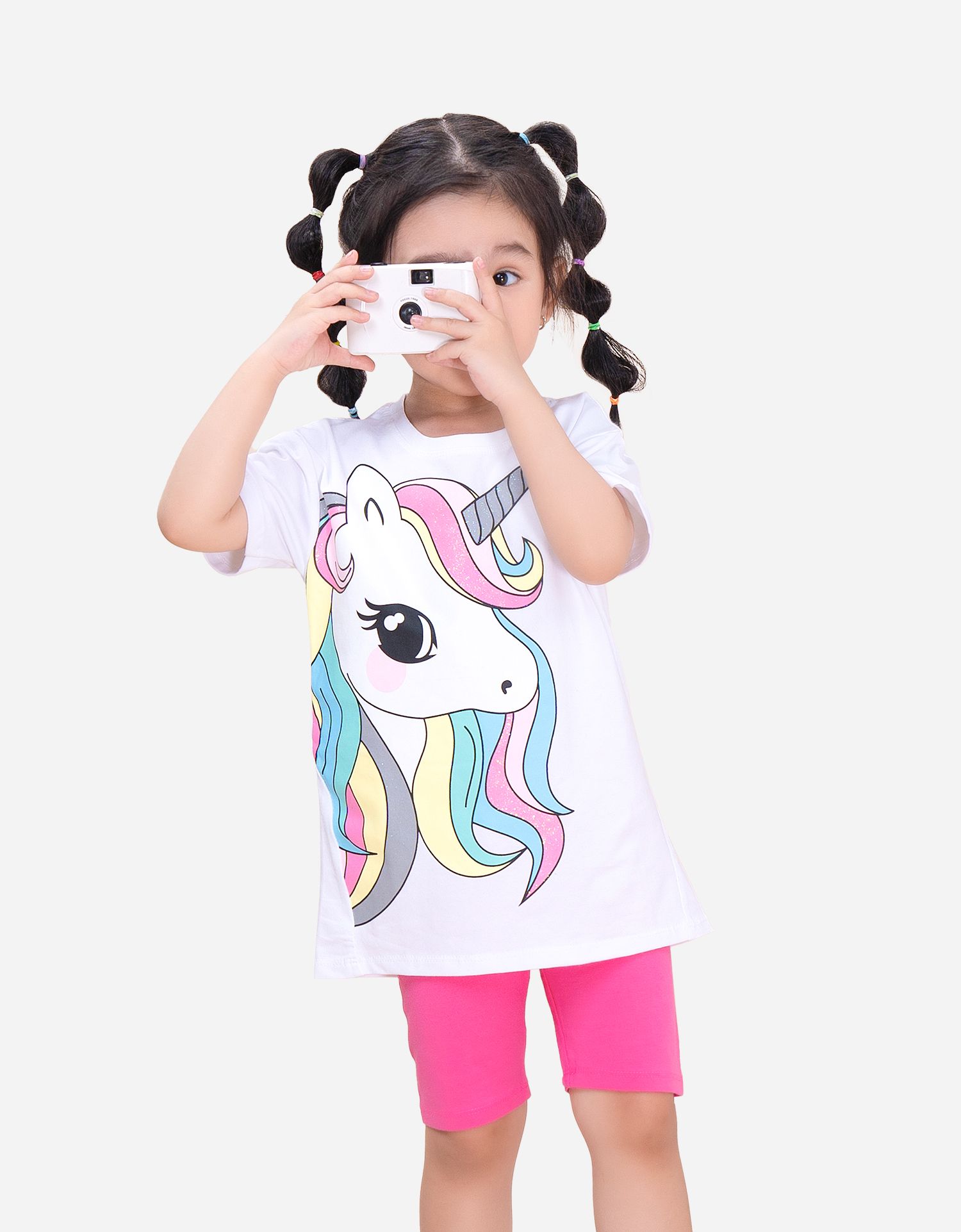  Đồ bộ lửng bé gái Unicorn 