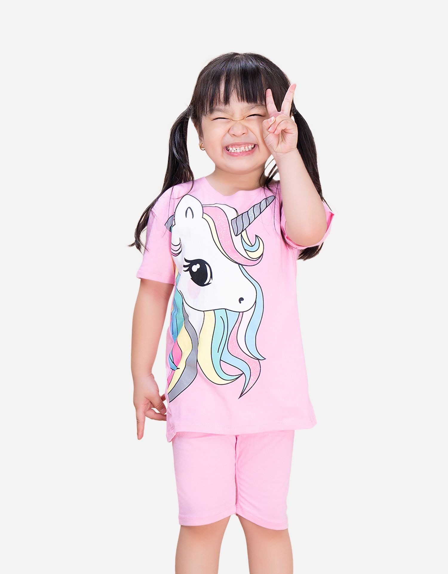  Đồ bộ lửng bé gái Unicorn 