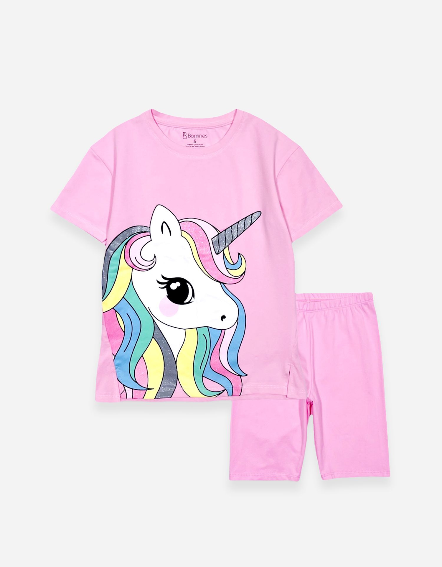  Đồ bộ lửng bé gái Unicorn 