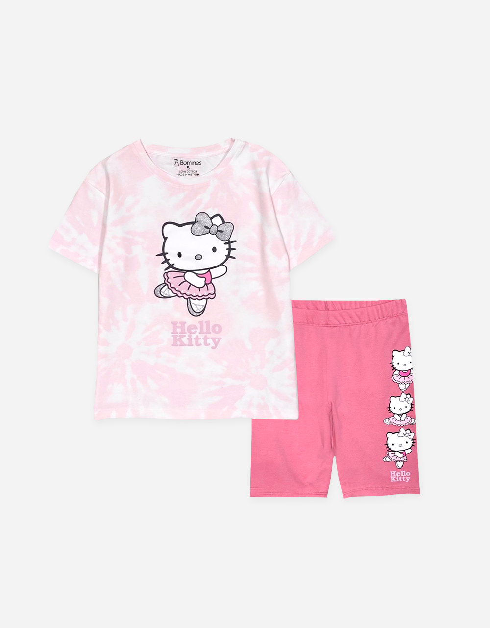  Đồ bộ lửng bé gái Hello Kitty múa bale 