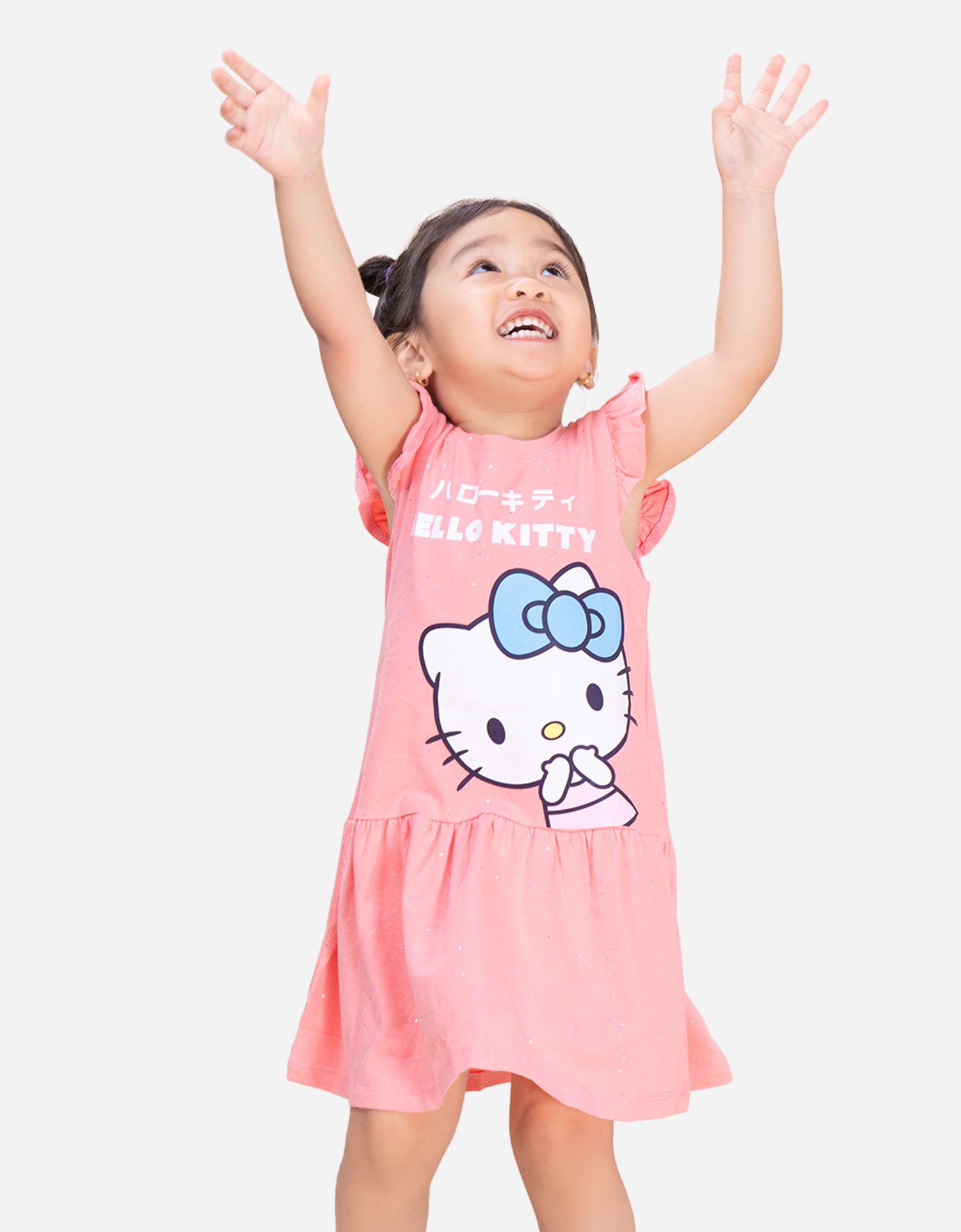  Váy bé gái tay ngắn Hello Kitty 