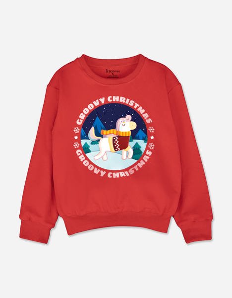  Áo sweater Bomines bé trai bé gái tay dài 