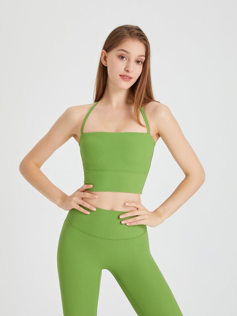 Áo tập croptop dây