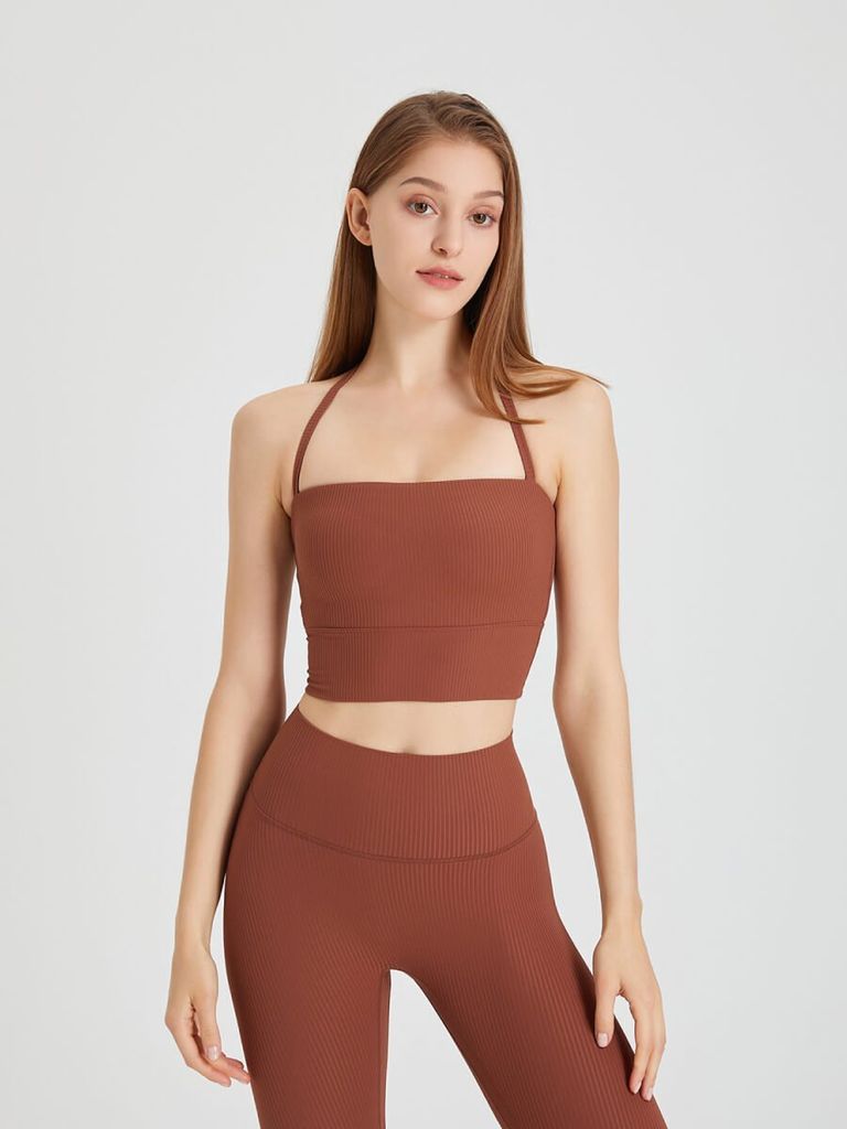 Áo tập croptop dây