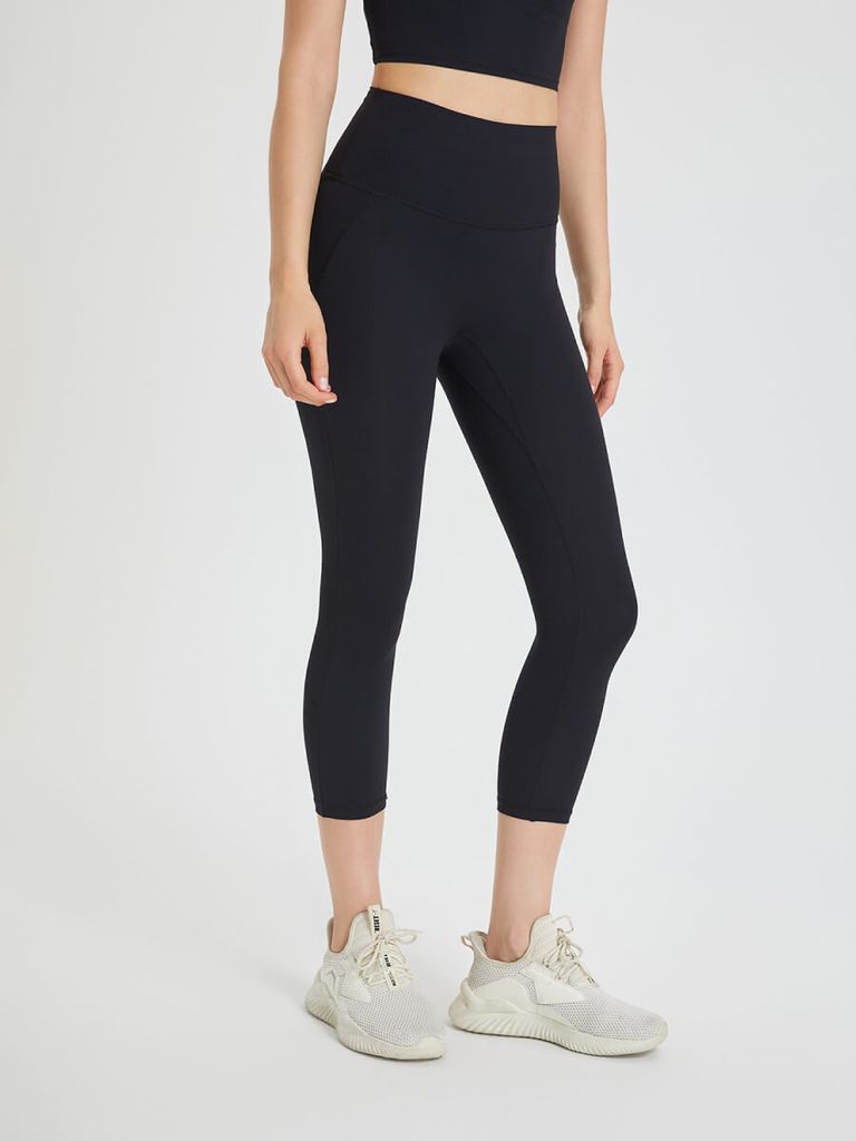 Quần legging trơn dáng lửng