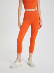 Quần legging trơn dáng lửng