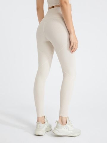 Quần tập legging đường may nổi