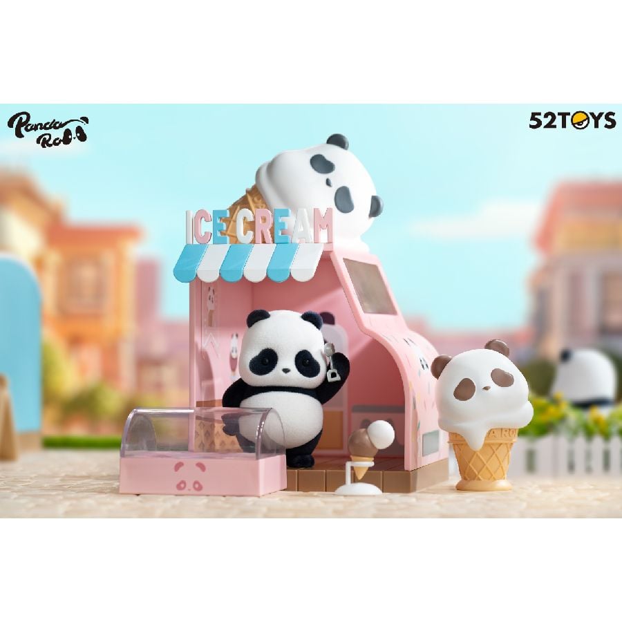  Mô Hình Đồ Chơi 52 TOYS Panda Roll Shopping Street Series 6958985024082 