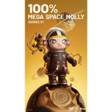  Mega Collection 100% Space Molly Series 1 Đồ Chơi Mô Hình POP MART 6941448674887 