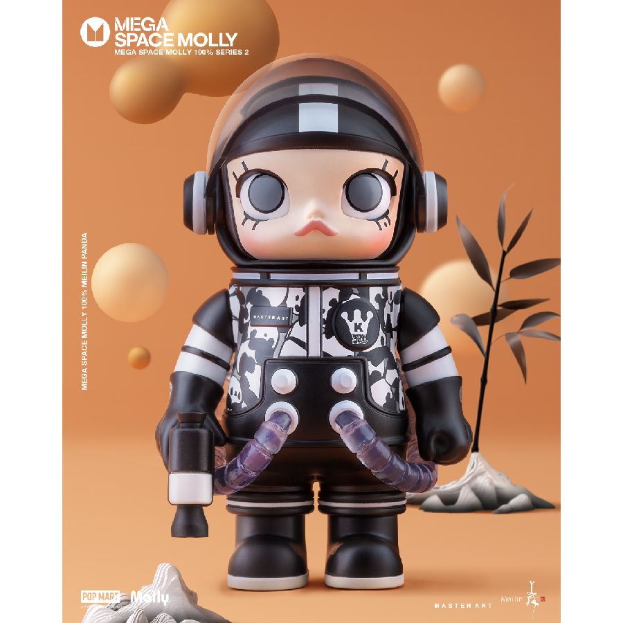  MEGA SPACE MOLLY 100% Series 2-B Đồ Chơi Mô Hình POP MART 6941848236586 