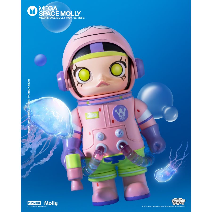  MEGA SPACE MOLLY 100% Series 2-B Đồ Chơi Mô Hình POP MART 6941848236586 