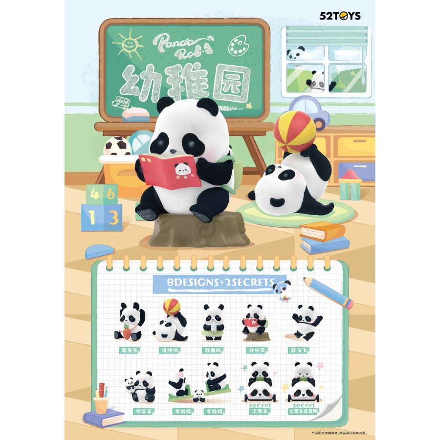  Mô Hình Đồ Chơi 52TOYS Panda Roll Kindergarten 6958985026451 