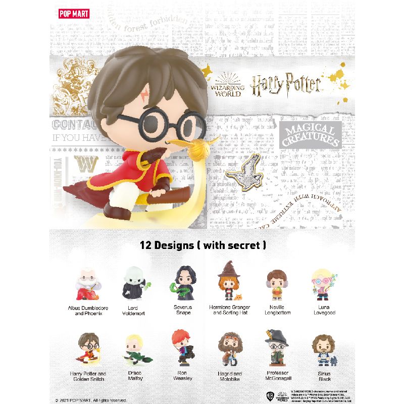 Mô hình Harry Potter  Set Mô hình Hermione Granger Ron Weasley Draco  Malfoy Dumbledore cầm đũa