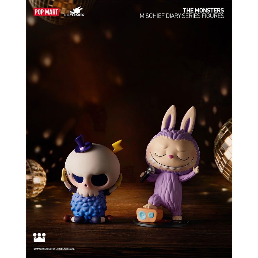  Mô Hình Đồ Chơi POP MART  The Monsters Mischief Diary 6941848255914 