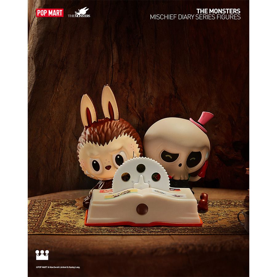  Mô Hình Đồ Chơi POP MART  The Monsters Mischief Diary 6941848255914 