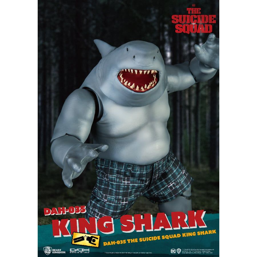  Mô Hình Sưu Tập The Suicide Squad King Shark Nanaue BEAST KINGDOM DAH-035 