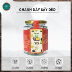 Chanh Dây Sấy Dẻo Kim Cương Vàng (150g) – Hương Vị Thơm Ngon, Ngọt Ngào