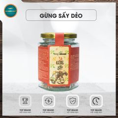 Mứt gừng sấy dẻo Kim Cương Vàng (100g) – Món ăn truyền thống tốt cho sức khỏe