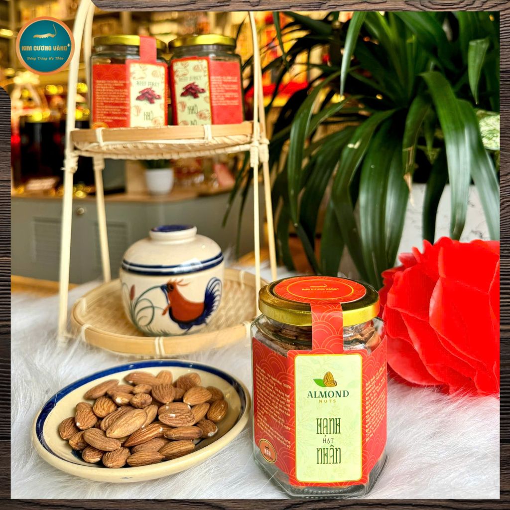 Hạt Hạnh Nhân Kim Cương Vàng (170g)