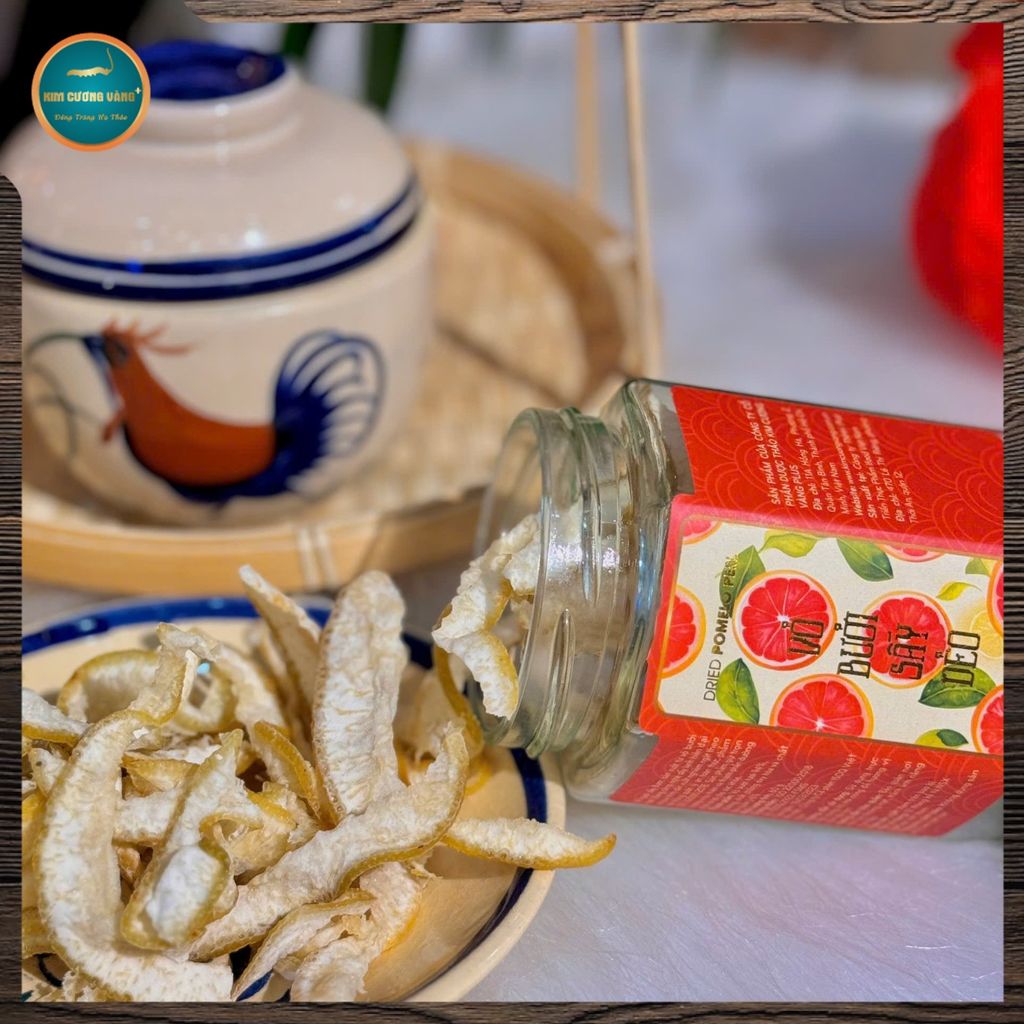 Vỏ Bưởi Sấy Dẻo (Hộp 60g)
