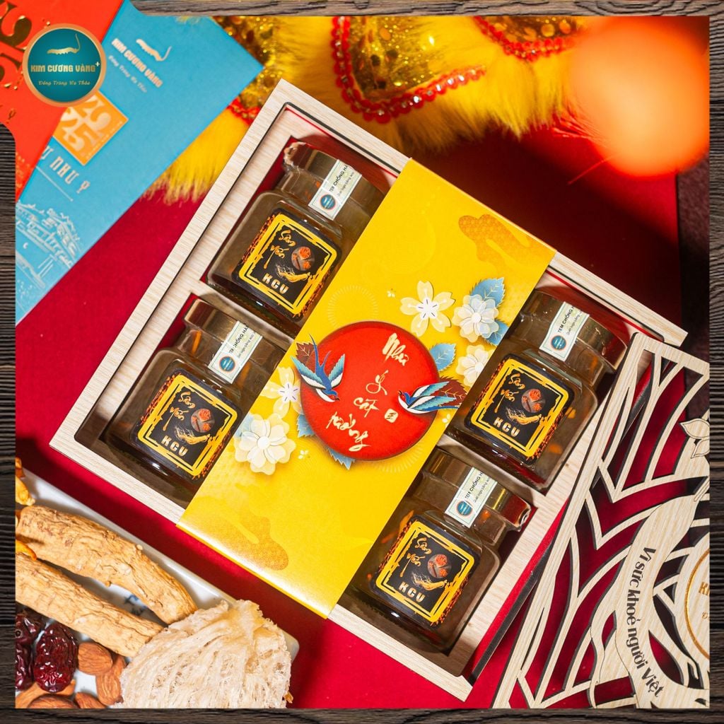 Hộp Yến Sâm Đông Trùng Hạ Thảo (6 Hũ)