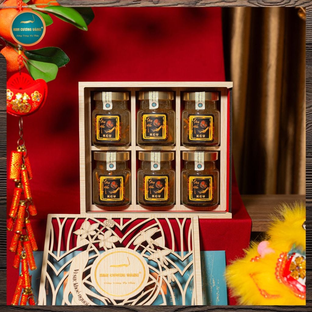 Hộp Yến Sâm Đông Trùng Hạ Thảo (6 Hũ)