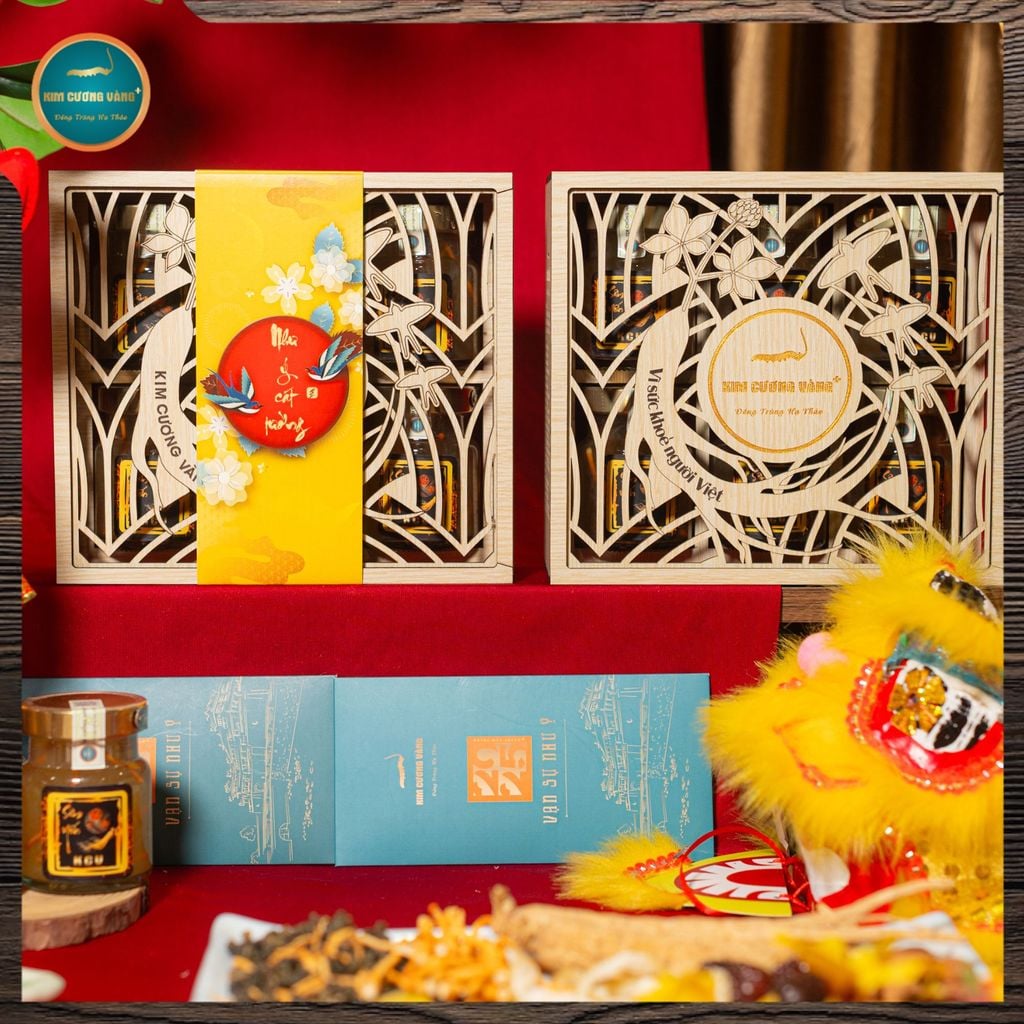 Hộp Yến Sâm Đông Trùng Hạ Thảo (6 Hũ)