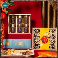 Hộp Yến Saffron Đông Trùng Hạ Thảo (6 Hũ)