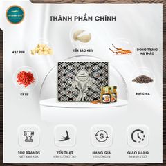 Ngũ Vị Thượng Phẩm Yến Kim Cương Vàng