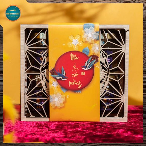Quà Tết ý nghĩa, tinh tế dành tặng người thân Yến Saffron Đông Trùng Hạ Thảo