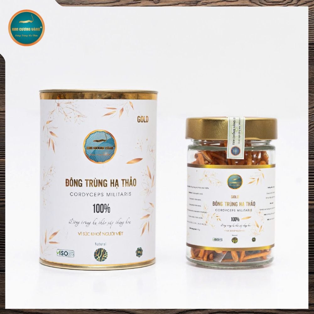 [SỐ LƯỢNG CÓ HẠN] Combo 5 Hộp Đông Trùng Hạ Thảo Gold 10g (Tổng 50G)