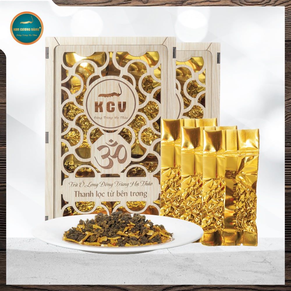 Trà Ô Long Đông Trùng Hạ Thảo (Hộp 110g)