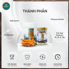 Đông Trùng Hạ Thảo Gold (Hủ Tròn 10g)