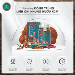 Viên Uống Đông Trùng Linh Chi Nhunq Huơu Kim Cương Vàng