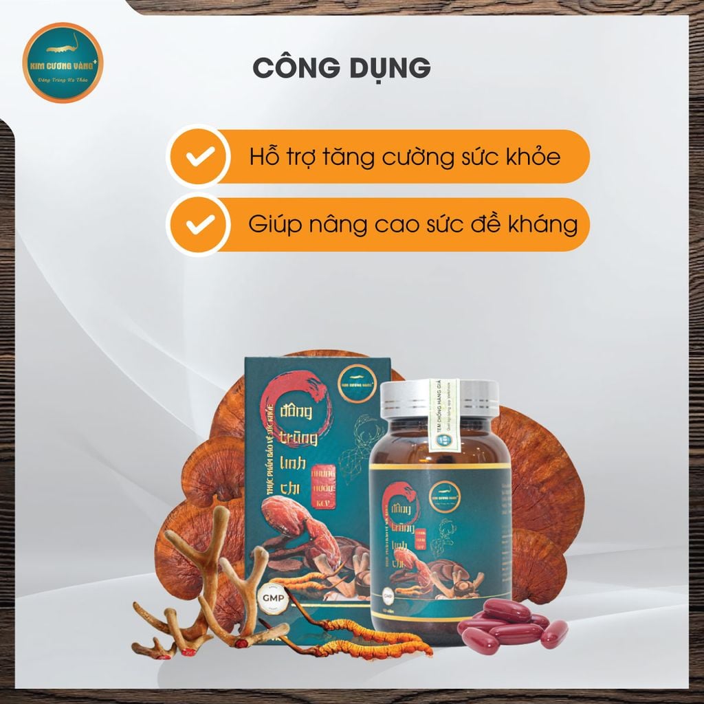 Viên Uống Đông Trùng Linh Chi Nhung Hươu