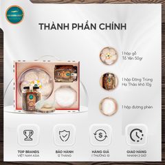 Hộp Tổ Yến Tinh Chế 50g + ĐTHT 10g