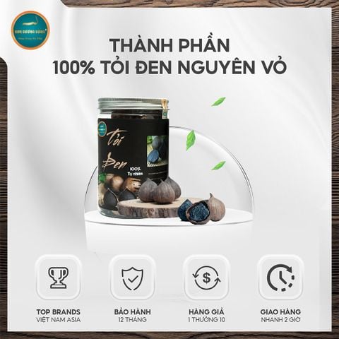 Tỏi Đen Nguyên Vỏ (Hộp 300g)