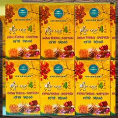 Mật Ong 4 Vị Đông Trùng Saffron Kỷ Tử Táo Đỏ (Hộp 380ml)