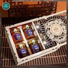 Hộp Yến Saffron Đông Trùng Hạ Thảo (6 Hũ)