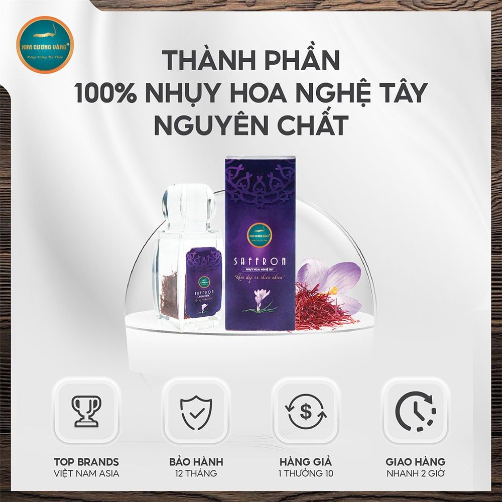 Nhụy Hoa Nghệ Tây Saffron (Hộp 1g)