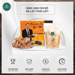 Nấm Linh Chi Đỏ Đà Lạt Cắt Lát (Hộp 250g)