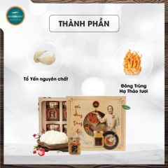 Yến Sào Đông Trùng Hạ Thảo - Hộp Giấy (6 Hủ)