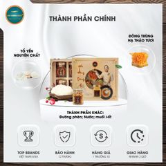 Yến Sào Đông Trùng Hạ Thảo - Hộp Giấy (6 Hủ)