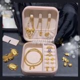  In hộp đựng Trang Sức Mini - Hộp trang sức du lịch đa năng 