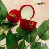  In Hộp Hoa hồng đựng nhẫn cầu hôn 