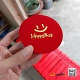  In hộp Nhung đỏ tròn đựng vòng, kiềng 