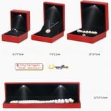  In hộp Đèn Led nắp bật đựng nhẫn, dây chuyền, hoa tai 
