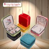  In hộp đựng Trang Sức Mini - Hộp trang sức du lịch đa năng 